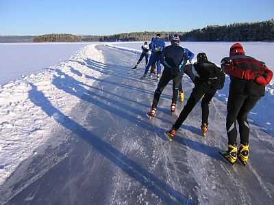 Schaatsreis Zweden met In Balans