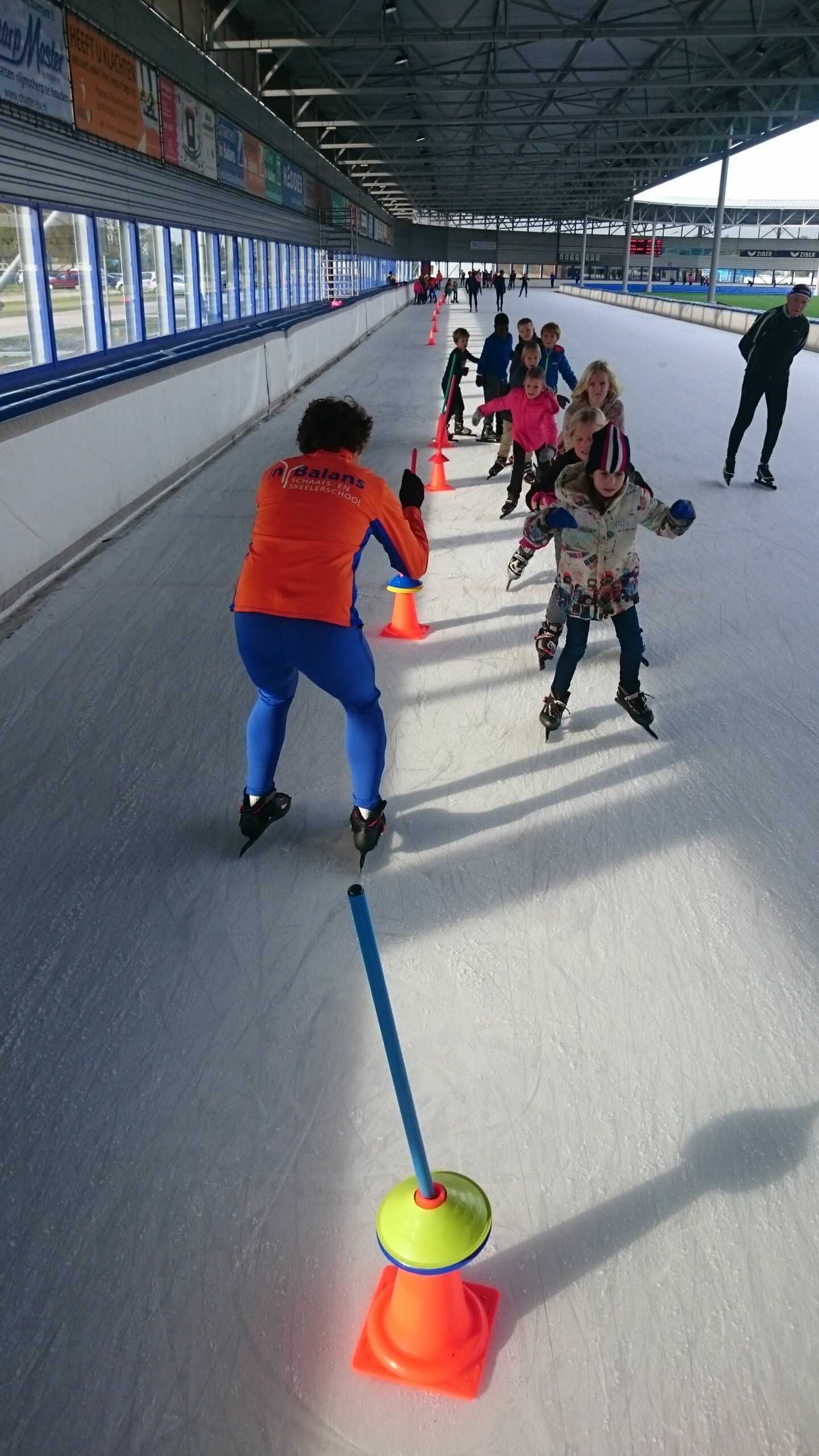 Jeugdschaatsen bij In Balans Alkmaar