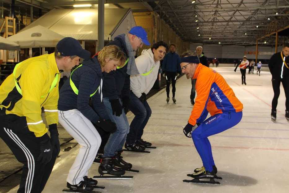 Schaatsen bij In Balans