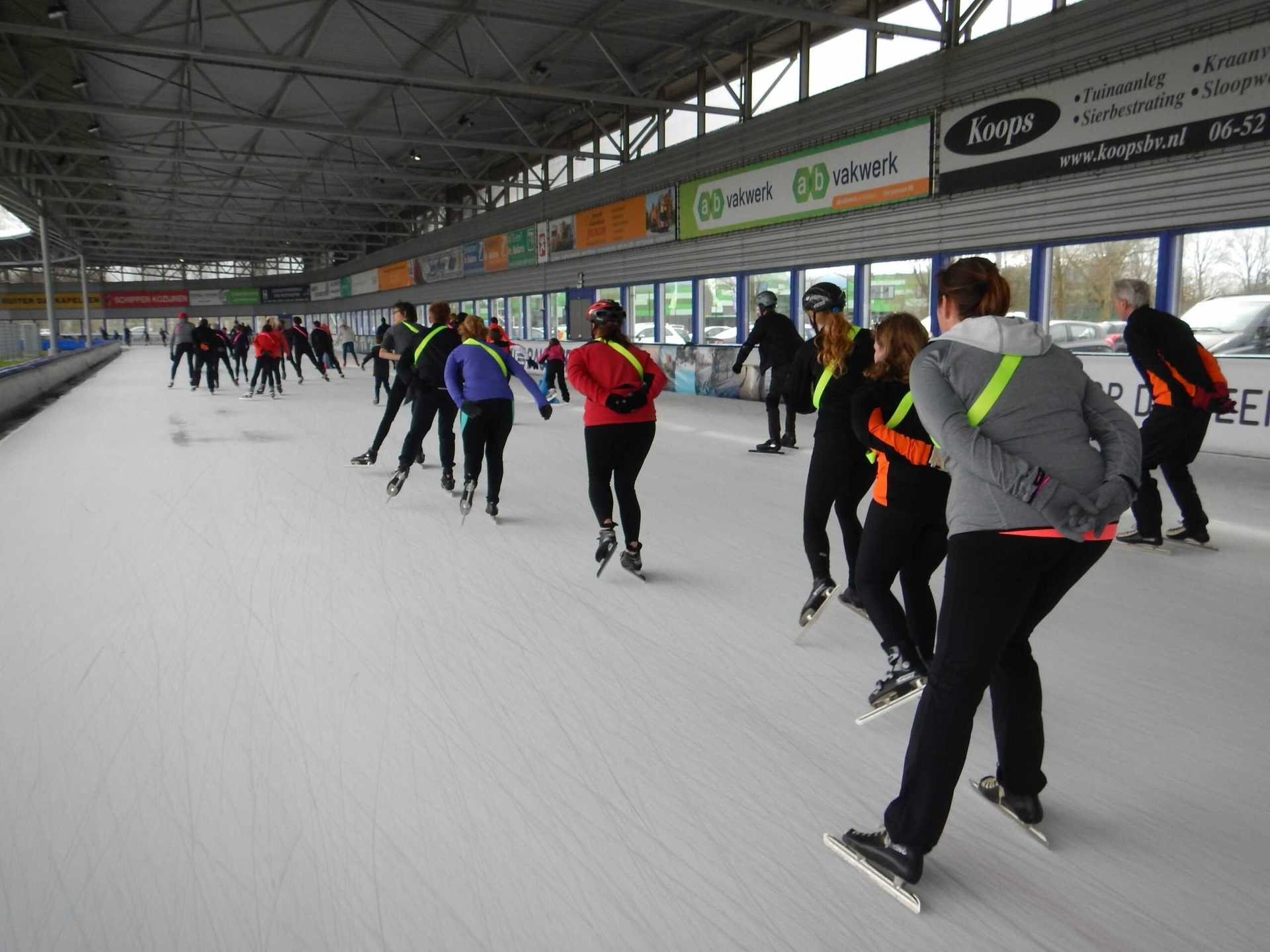 Schaatsen bij In Balans