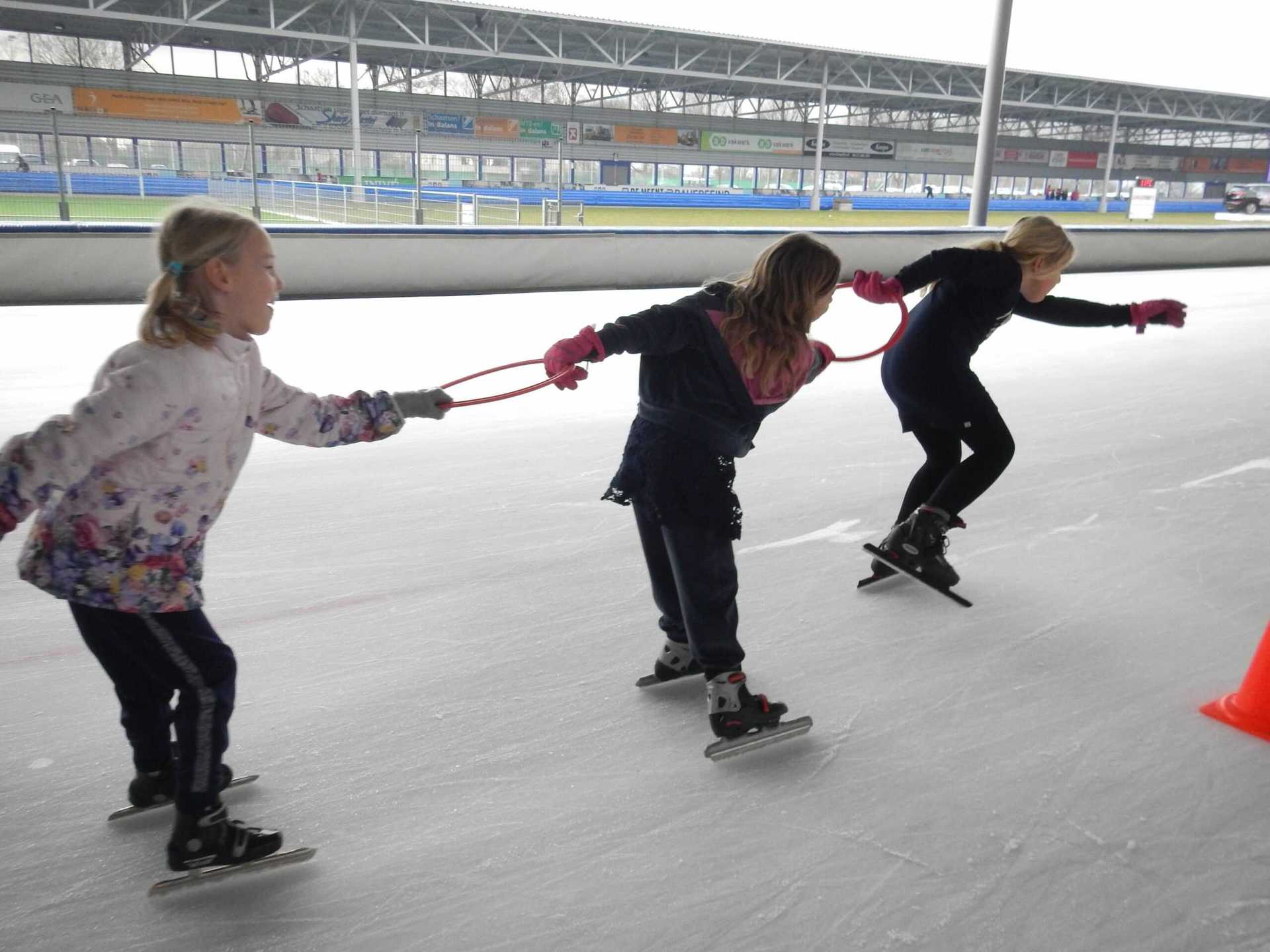 Jeugdschaatsen bij In Balans Alkmaar